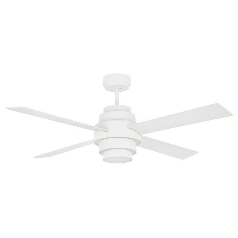 Ventilatore da soffitto, Disc fan led, 132cm, DC, bianco, con luce, FAro.