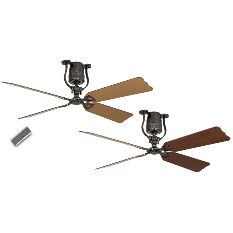 Ventilatore da soffitto Roadhouse A-N, stagno/ciliegio/faggio,152cm, senza luce, CasaFan.