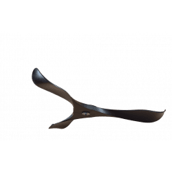 Set pale, P2, 132cm, per ventilatori della serie Modulo, nero, Klassfan