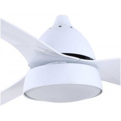 Ventilatore da soffitto, Bell Blanc, 132cm, con luce, bianco, Lba Home